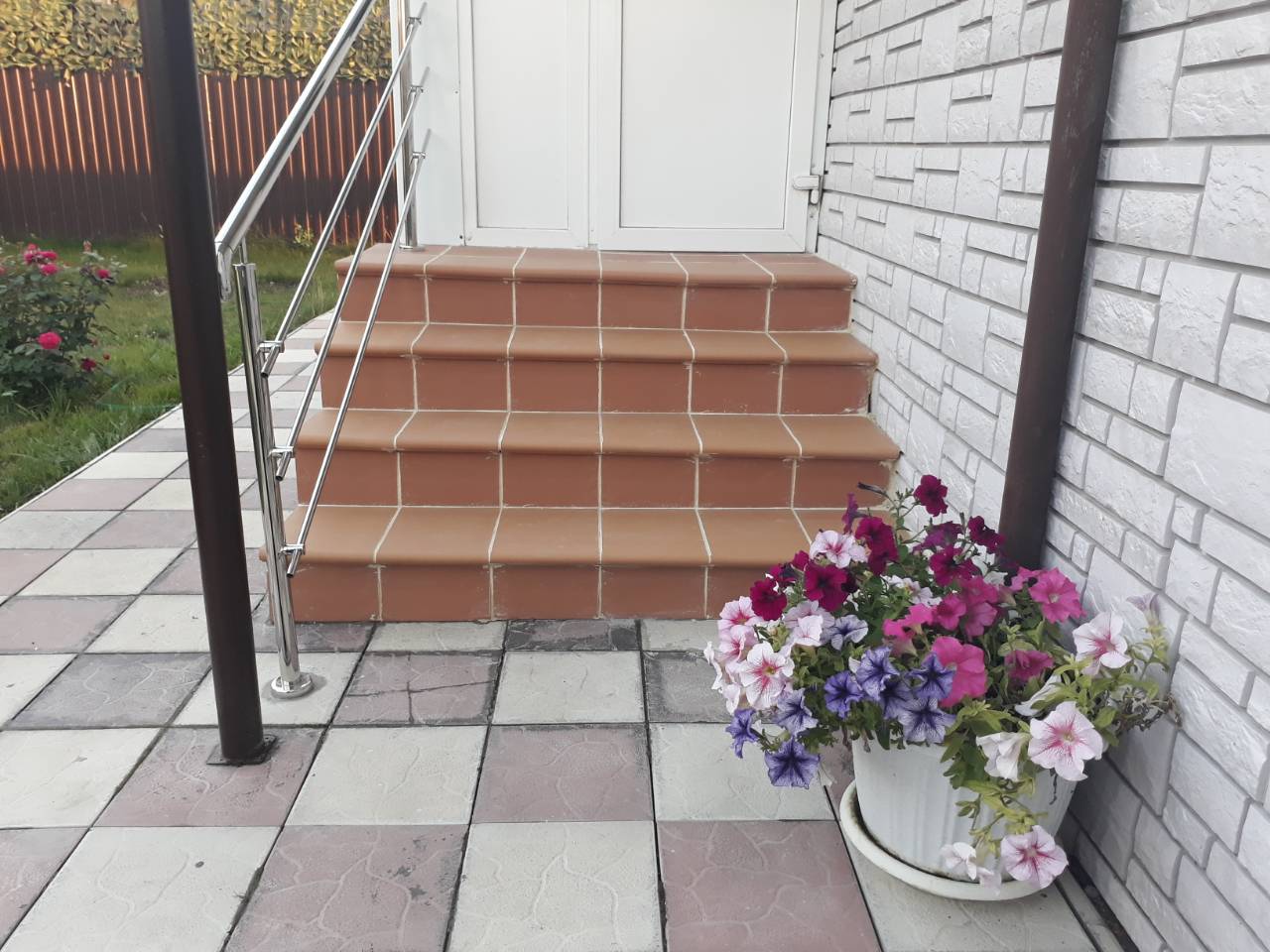 Фронтальная cтупень Флоринтийская песочная, ЭКОКЛИНКЕР